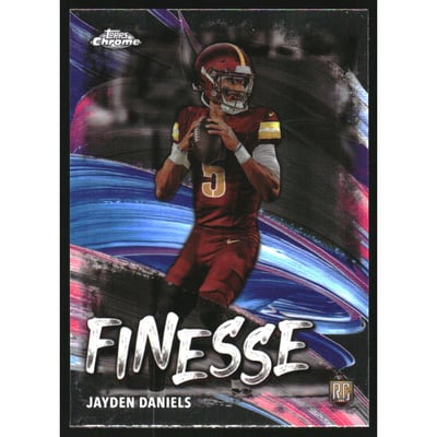 2024 Topps Chrome Finesse #F3 Jayden Daniels