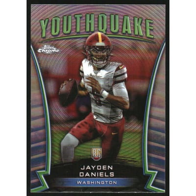 2024 Topps Chrome Youthquake Refractors #Y3 Jayden Daniels
