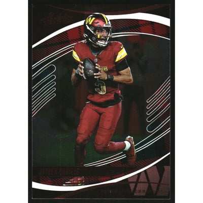 2025 Absolute Red and Green #44 Jayden Daniels