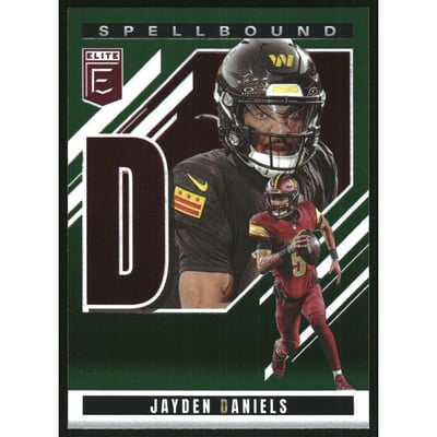 2025 Elite Spellbound Green #8 Jayden Daniels