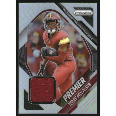 2025 Panini Prizm Premier Jerseys #50 Terry McLaurin