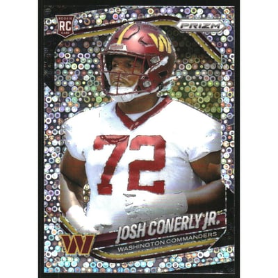 2025 Panini Prizm Prizms No Huddle #382 Josh Conerly Jr.