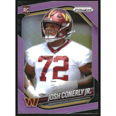 2025 Panini Prizm Prizms Pink #382 Josh Conerly Jr.