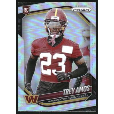 2025 Panini Prizm Prizms Silver #400 Trey Amos