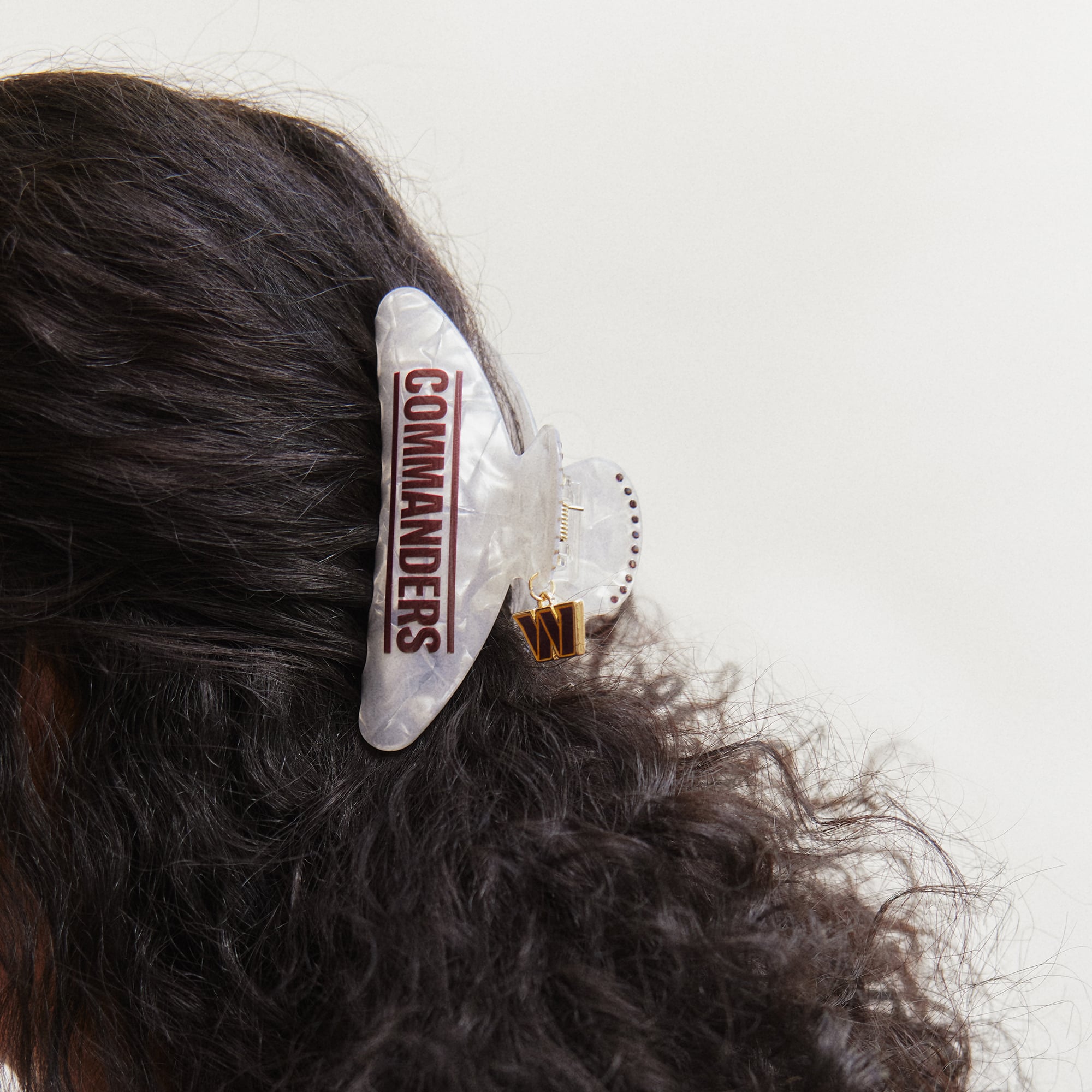 BaubleBar Washington Commanders Charmed Hair Clip