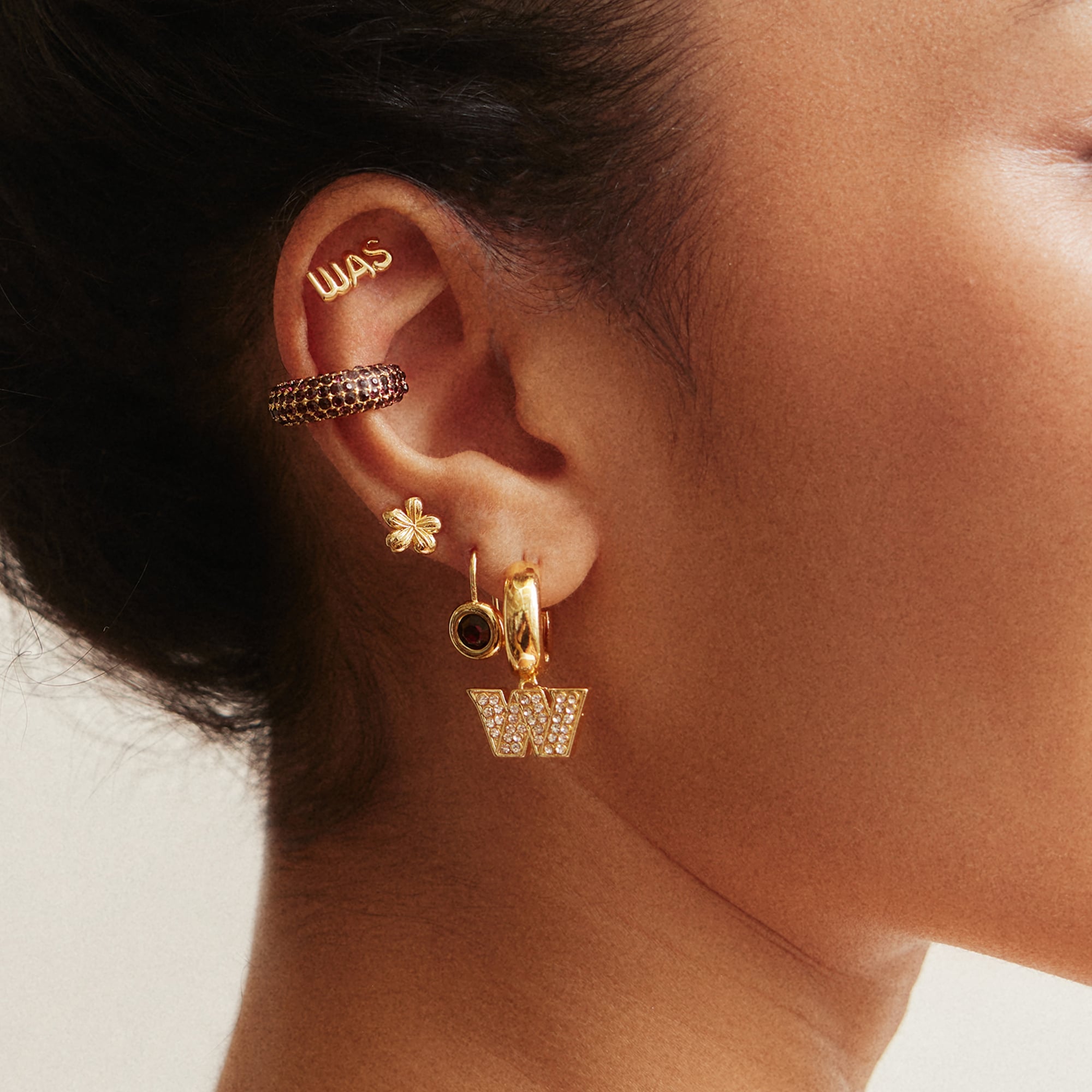BaubleBar Washington Commanders Mixed Earring Set