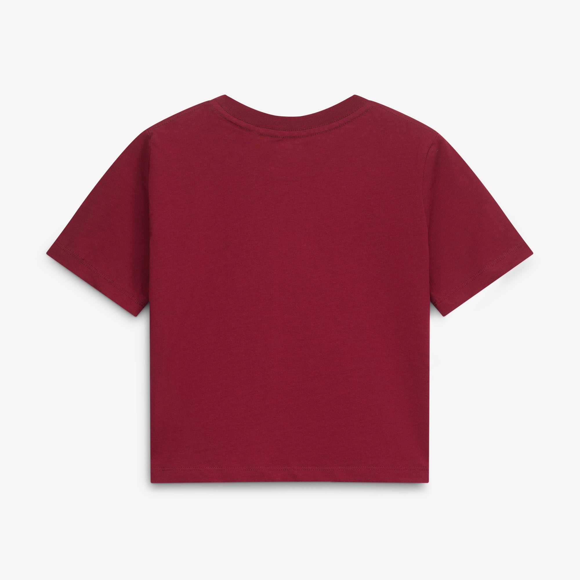 Girls Youth New Era  Burgundy Washington Commanders Flip Sequin Boxy T-Shirt