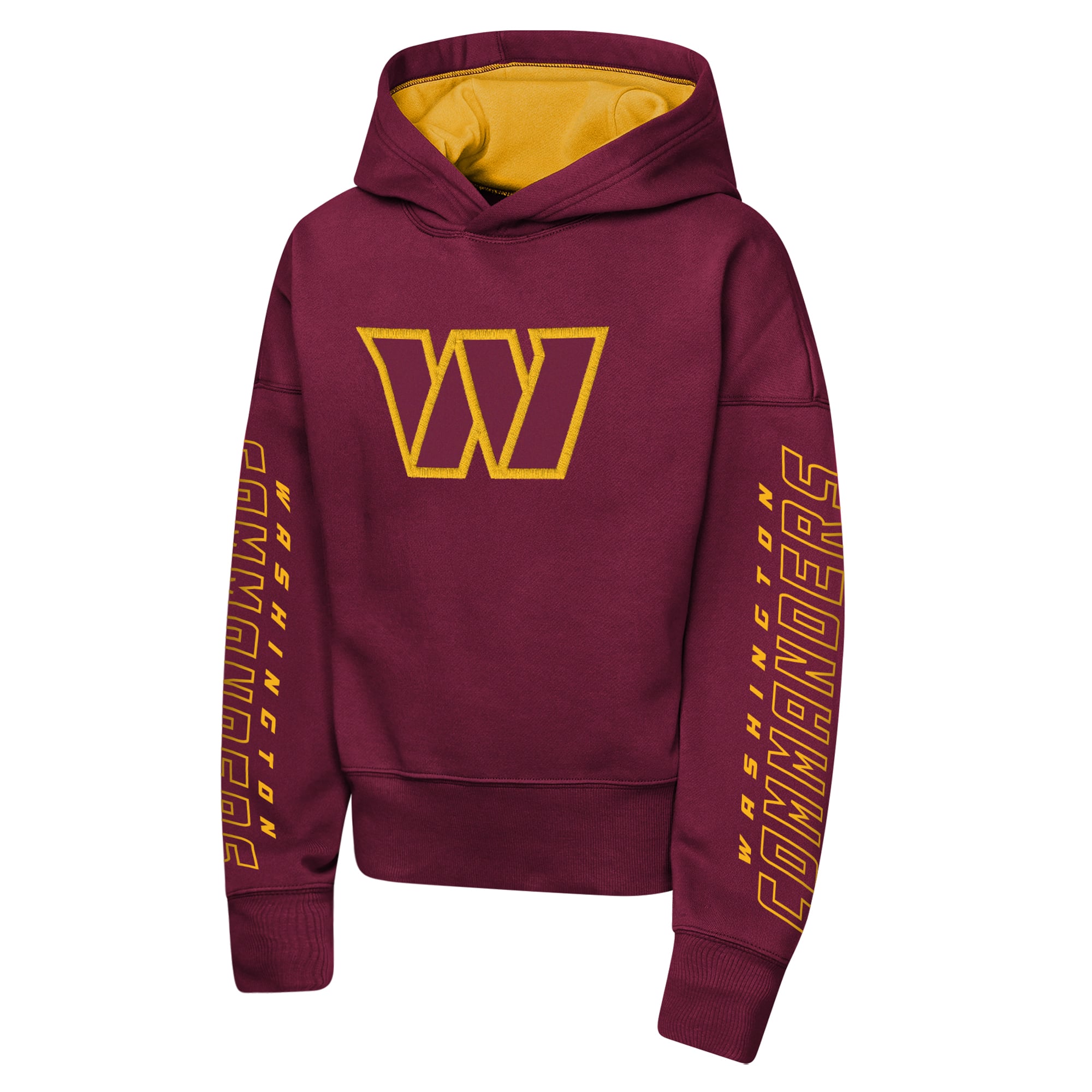 Sweat à capuche Outerstuff bordeaux Washington Commanders Miss Tailgate pour filles