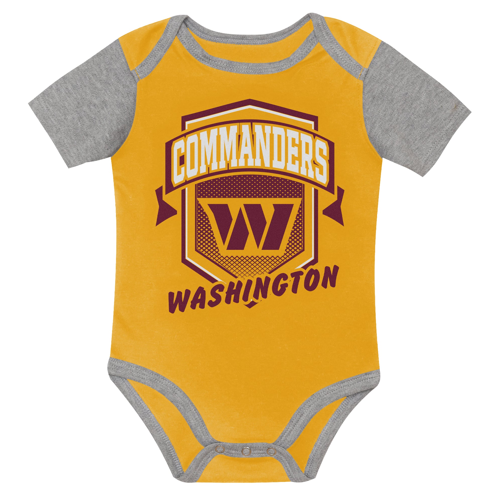 Infant Outerstuff  Washington Commanders First Round Pick 3-Piece Bodysuit Set