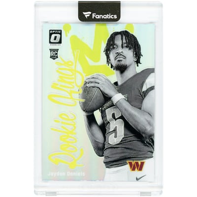 Jayden Daniels Washington Commanders 2024 Panini Donruss Optic Rookie Kings Case Hit #2 Rookie Card