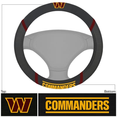 Washington Commanders Logo Brands Steering Wheel Cover