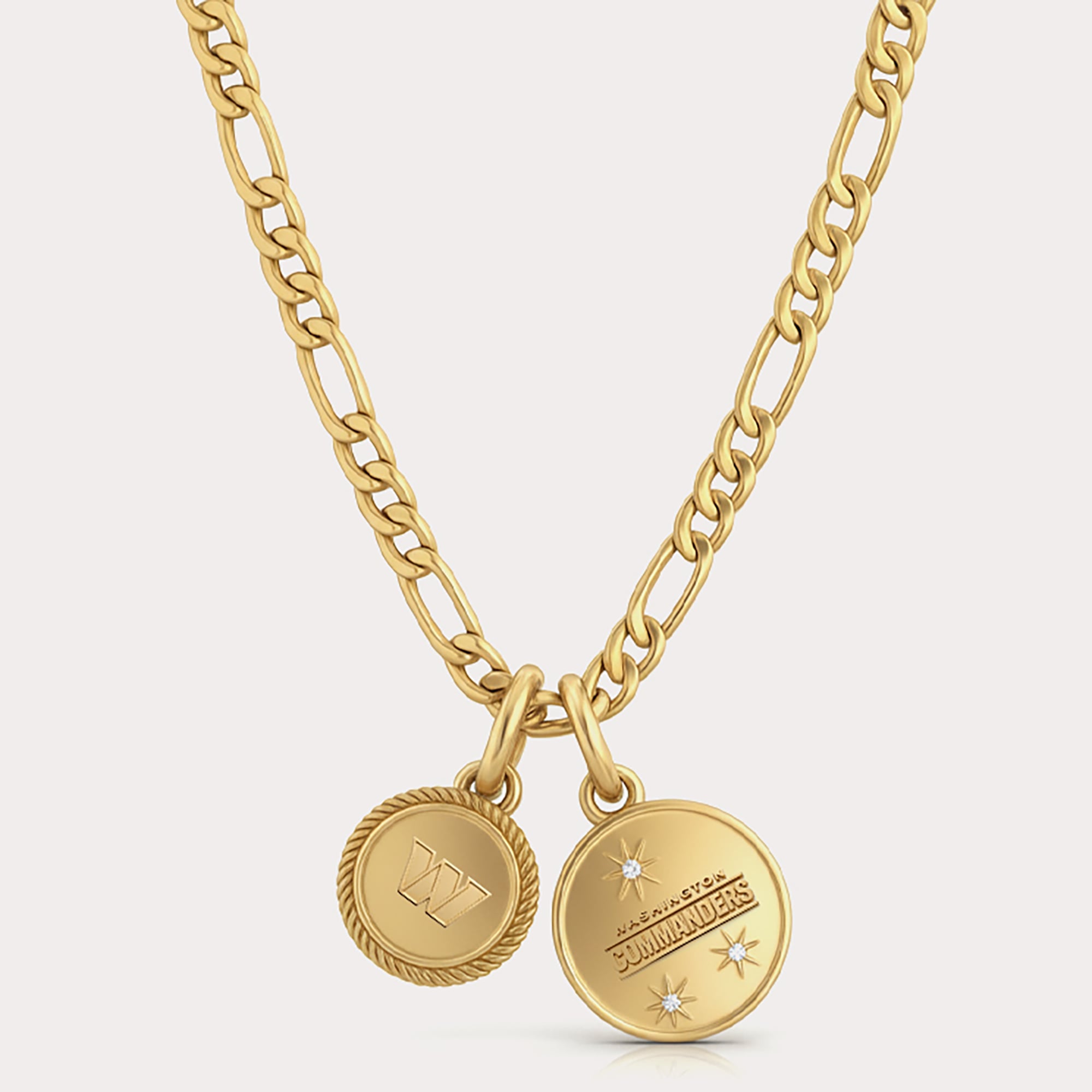 Collier LUV AJ Washington Commanders à double logo pièce