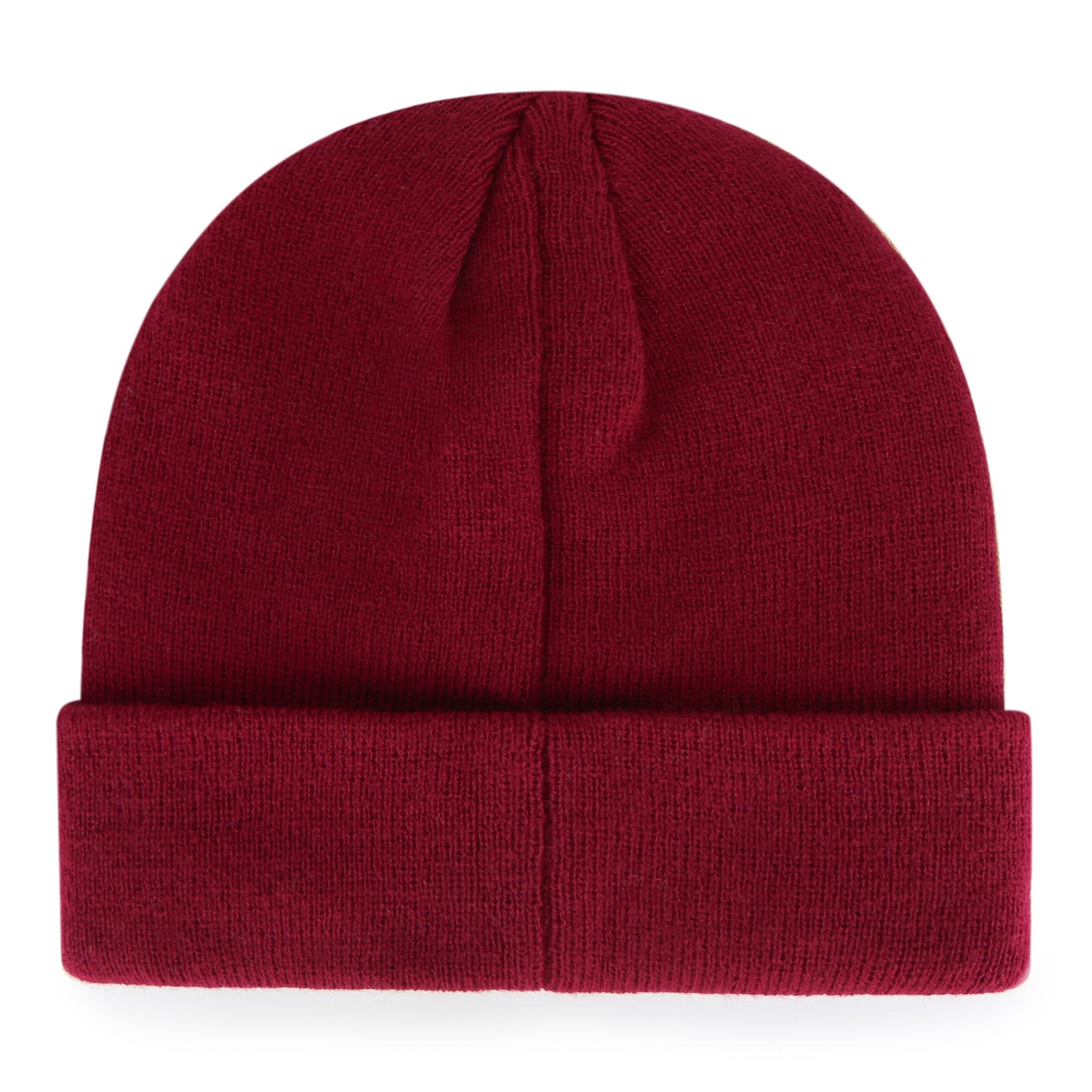 Bonnet en tricot à revers primaire '47 bordeaux Washington Commanders pour hommes