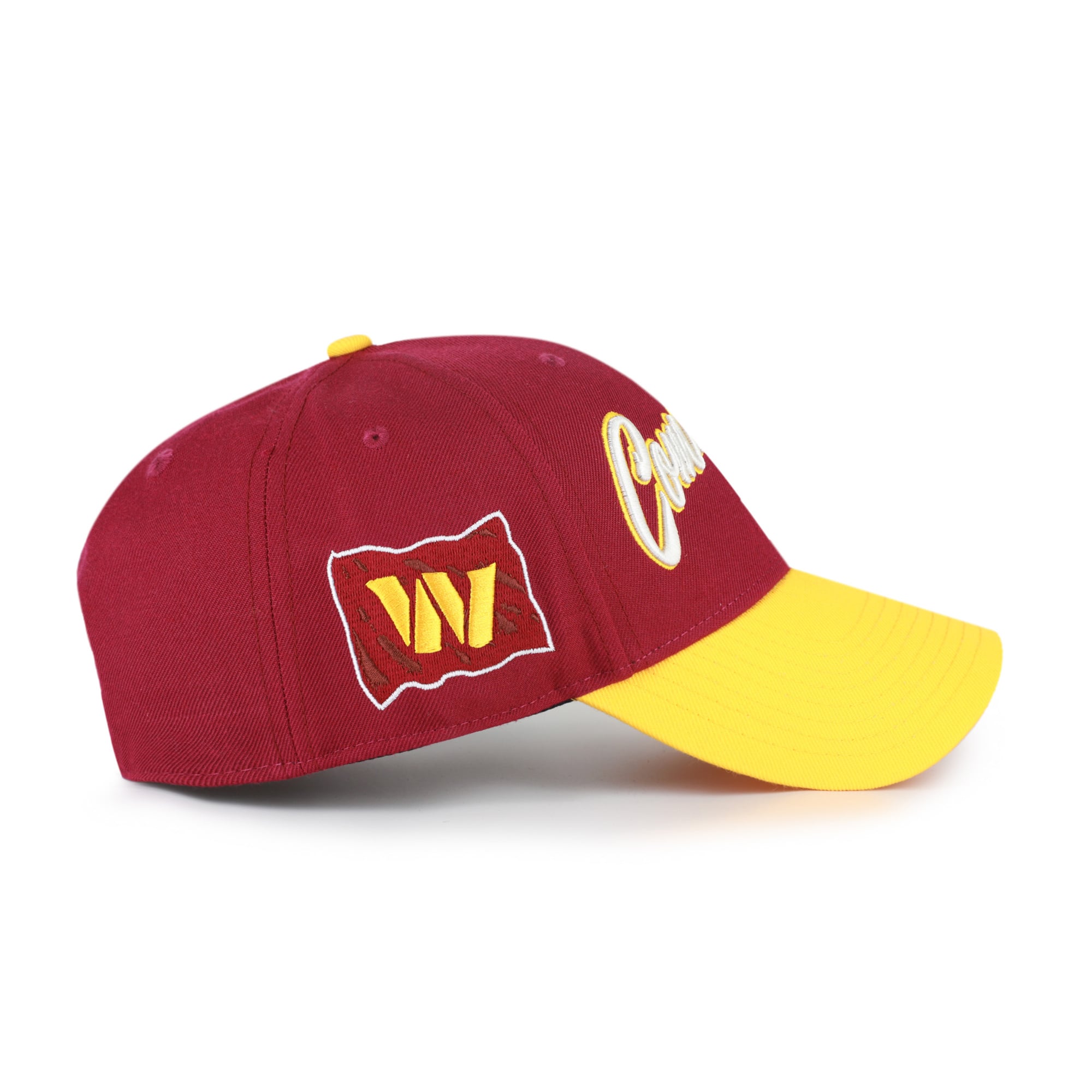 Men's '47  Burgundy Washington Commanders Throwback MVP Adjustable Hat