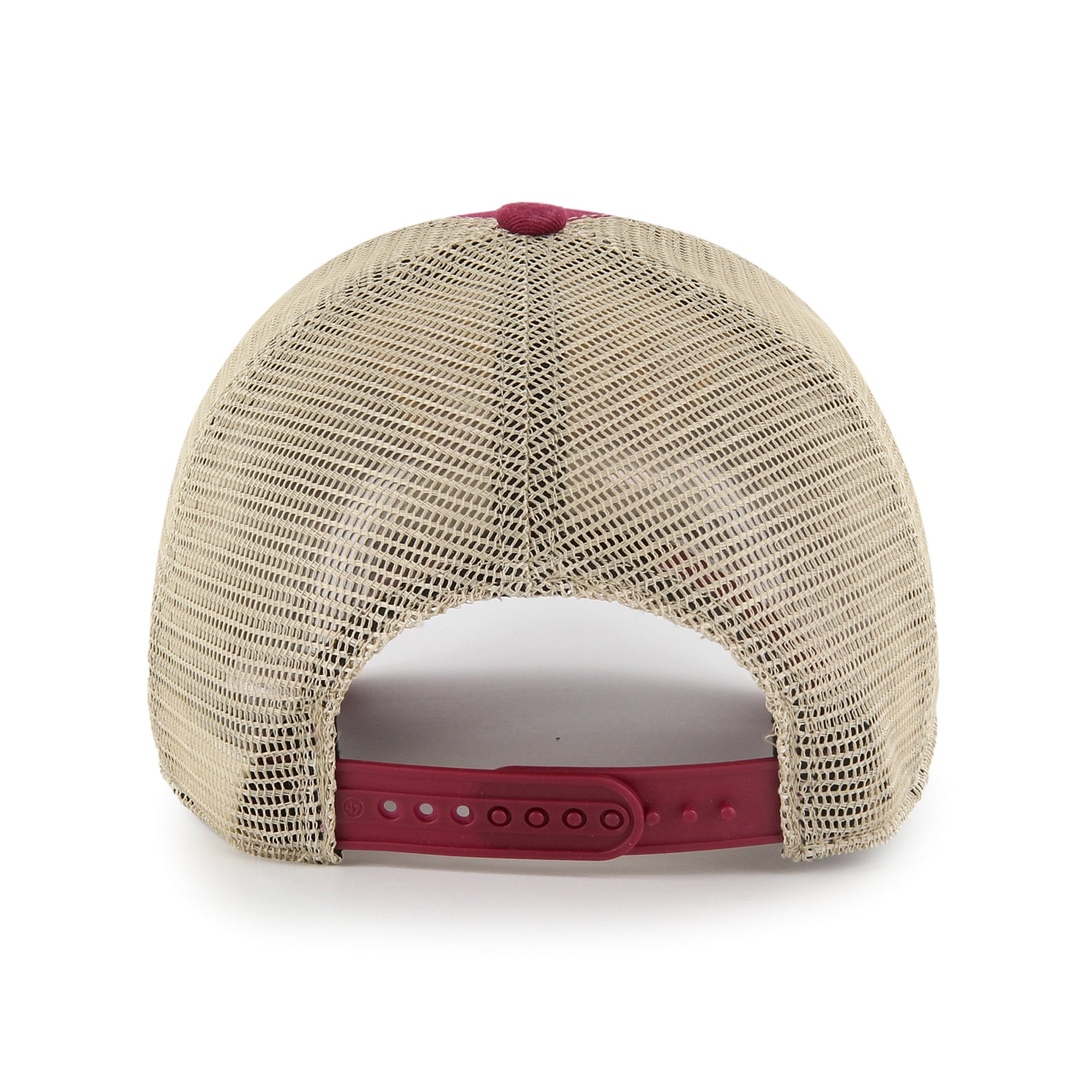 Casquette Snapback MVP phare des Commanders de Washington '47 bordeaux/naturel pour hommes