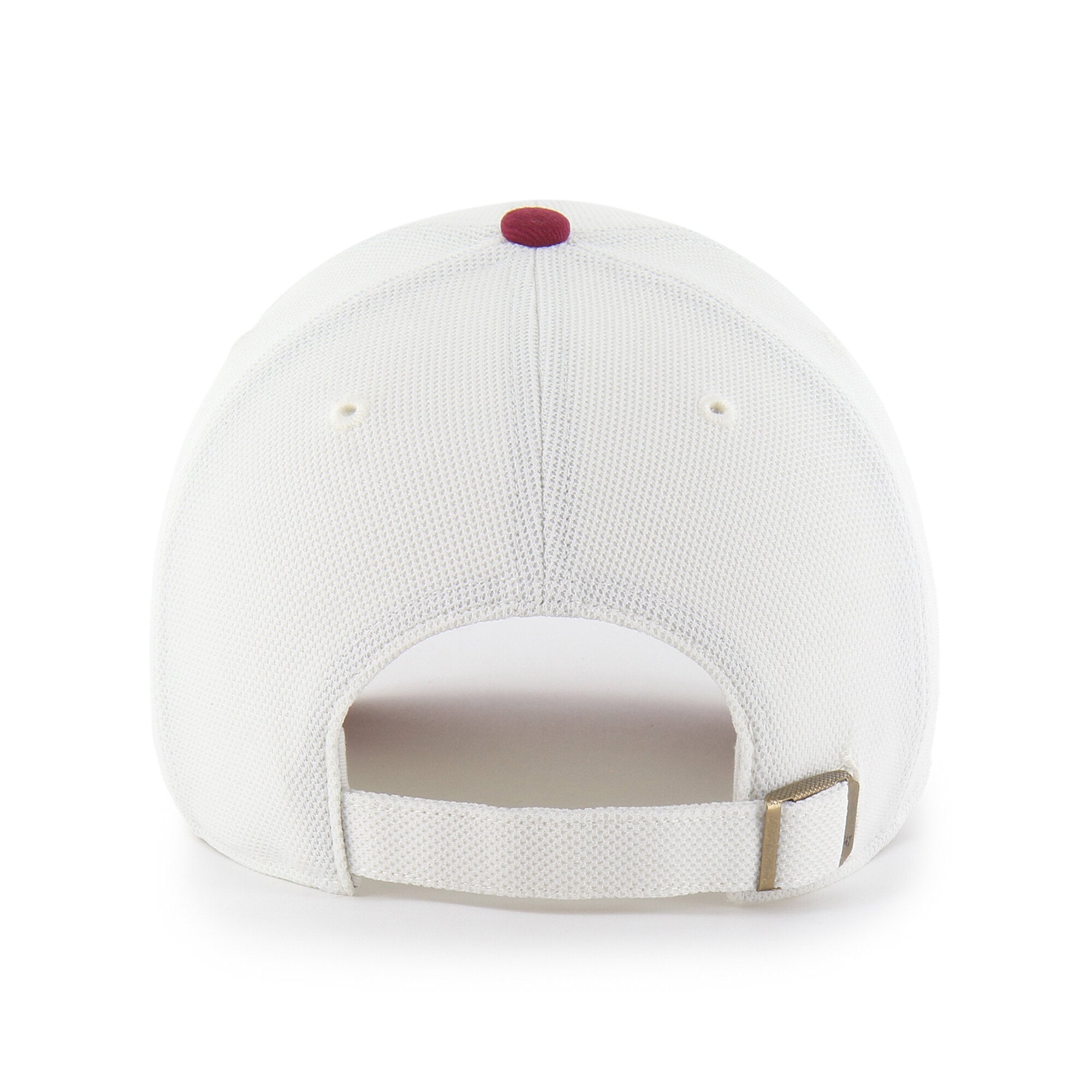 Casquette ajustable « 47 Cream/Bordeaux Washington Commanders » en piqué avec écusson Clean Up