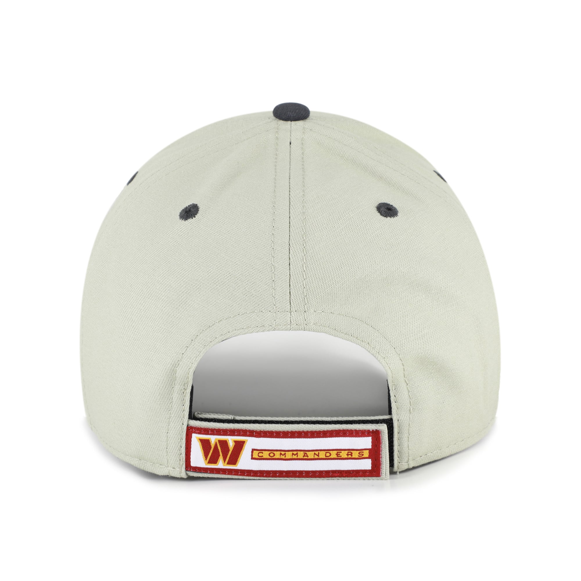 Casquette ajustable pour homme « 47 » Washington Commanders, gris/noir, inscription demi-bloc, MVP