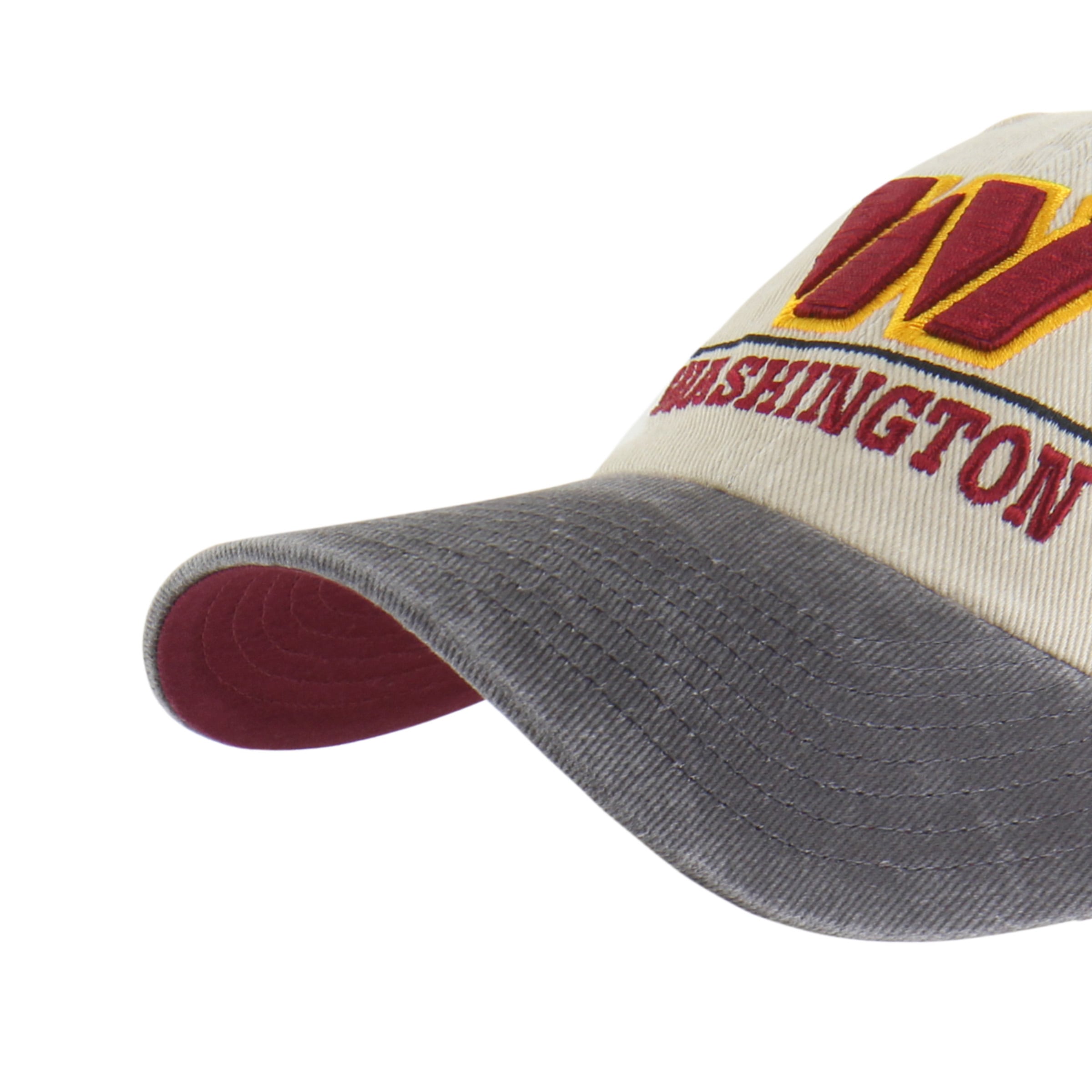 Casquette ajustable pour homme « 47 Natural Washington Commanders Logo Line Clean Up »