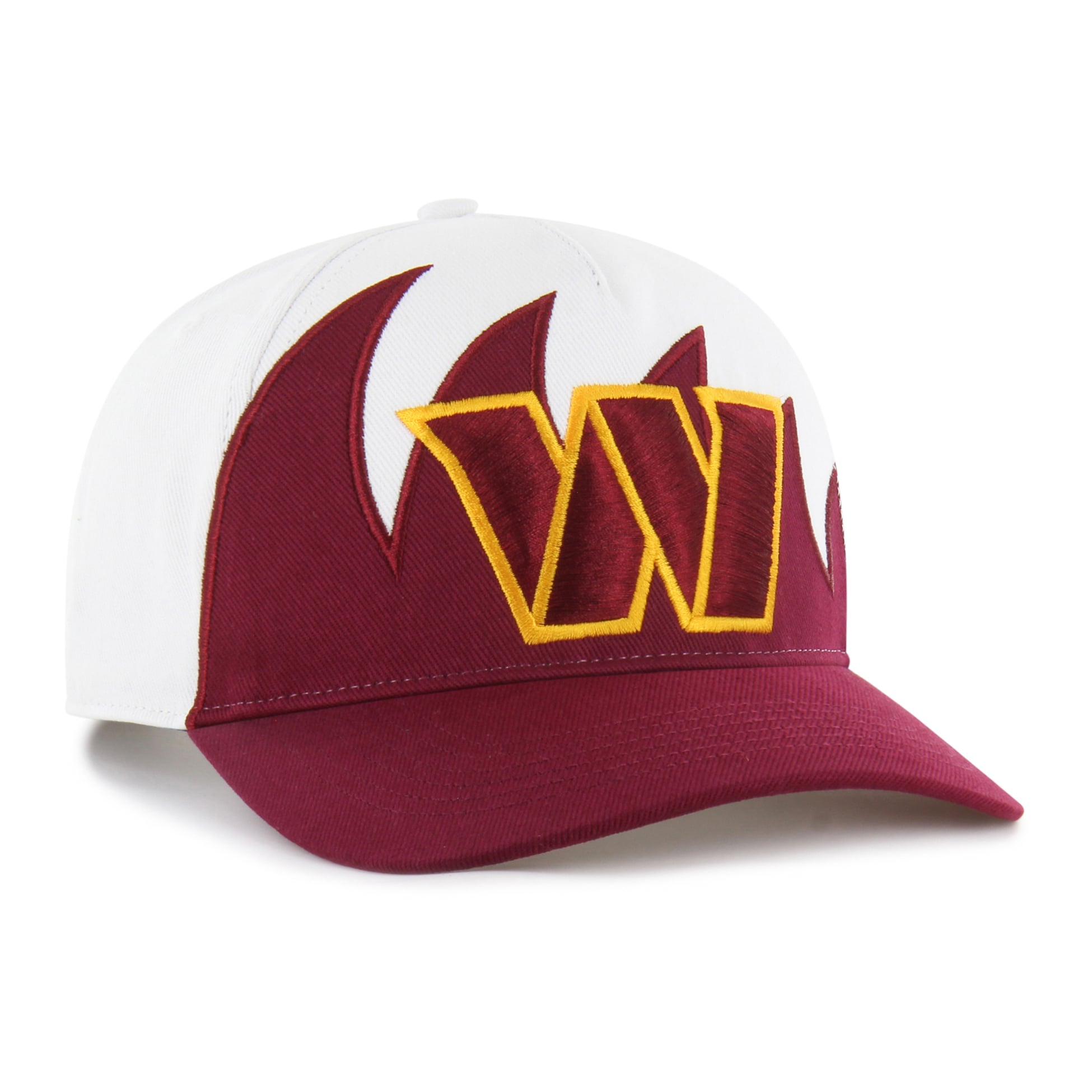 Casquette ajustable « Jagged Hitch » blanche Washington Commanders '47 pour homme