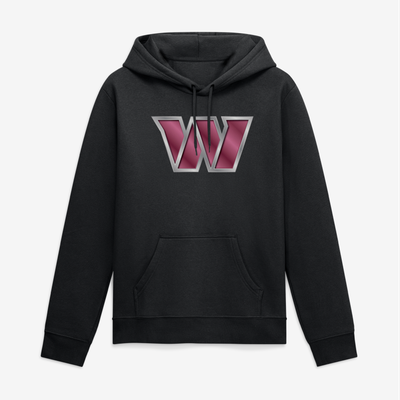 Washington Commanders Big & Tall Metallic Mascot Hoodie - Black