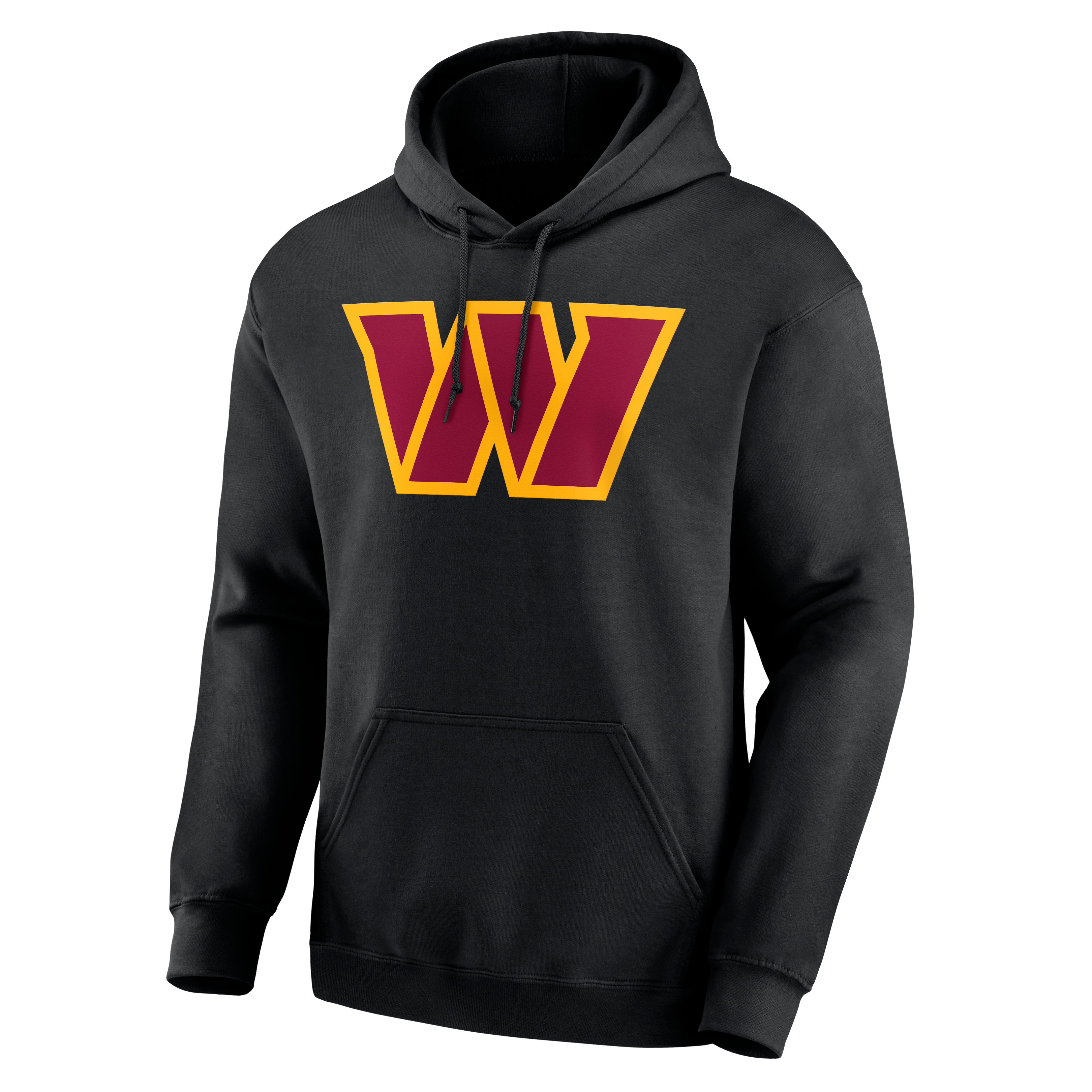 Sweat à capuche noir authentique pour homme Washington Commanders Team, personnalisé avec nom et numéro