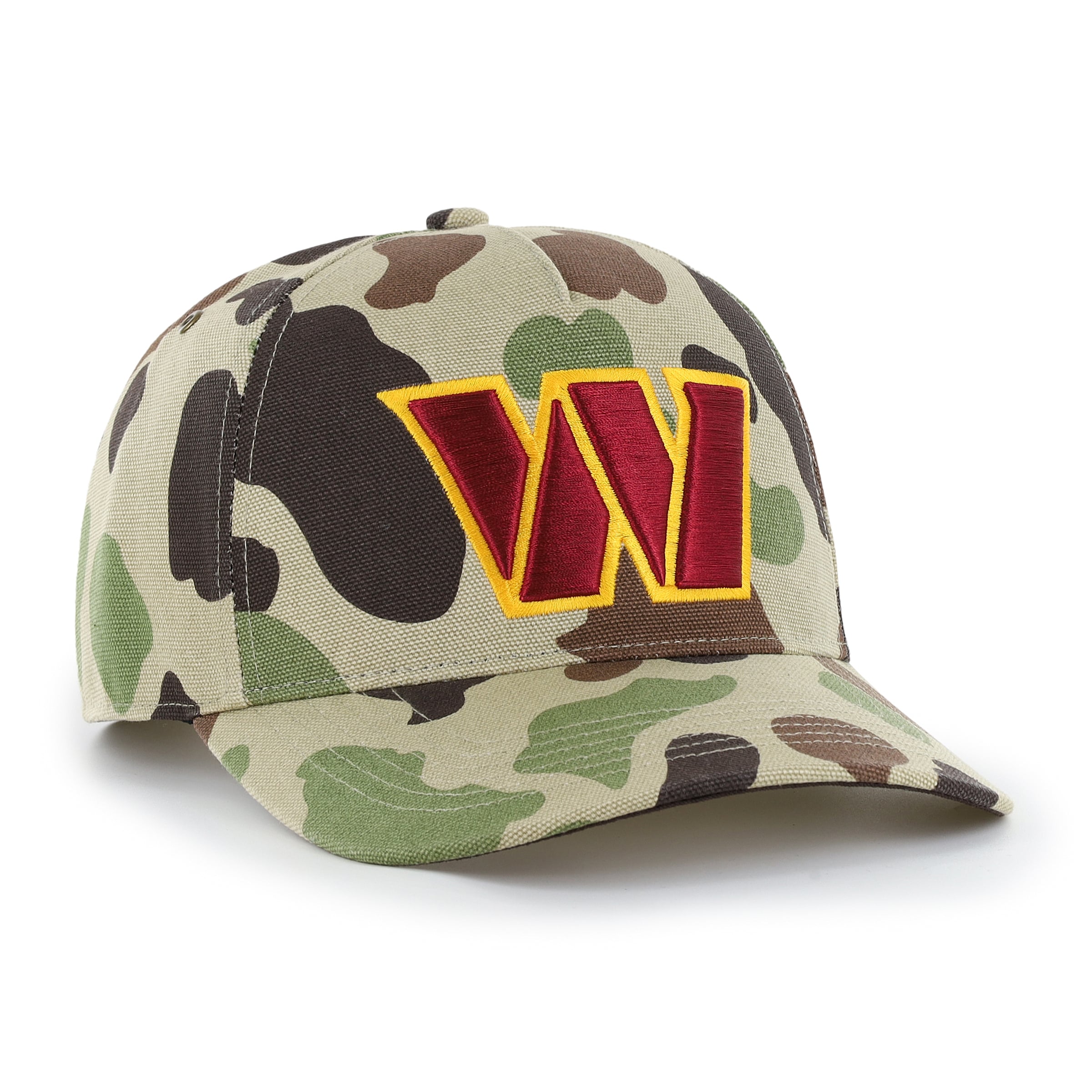 Casquette ajustable Carhartt x '47 Duck Camo Washington Commanders Hitch pour homme