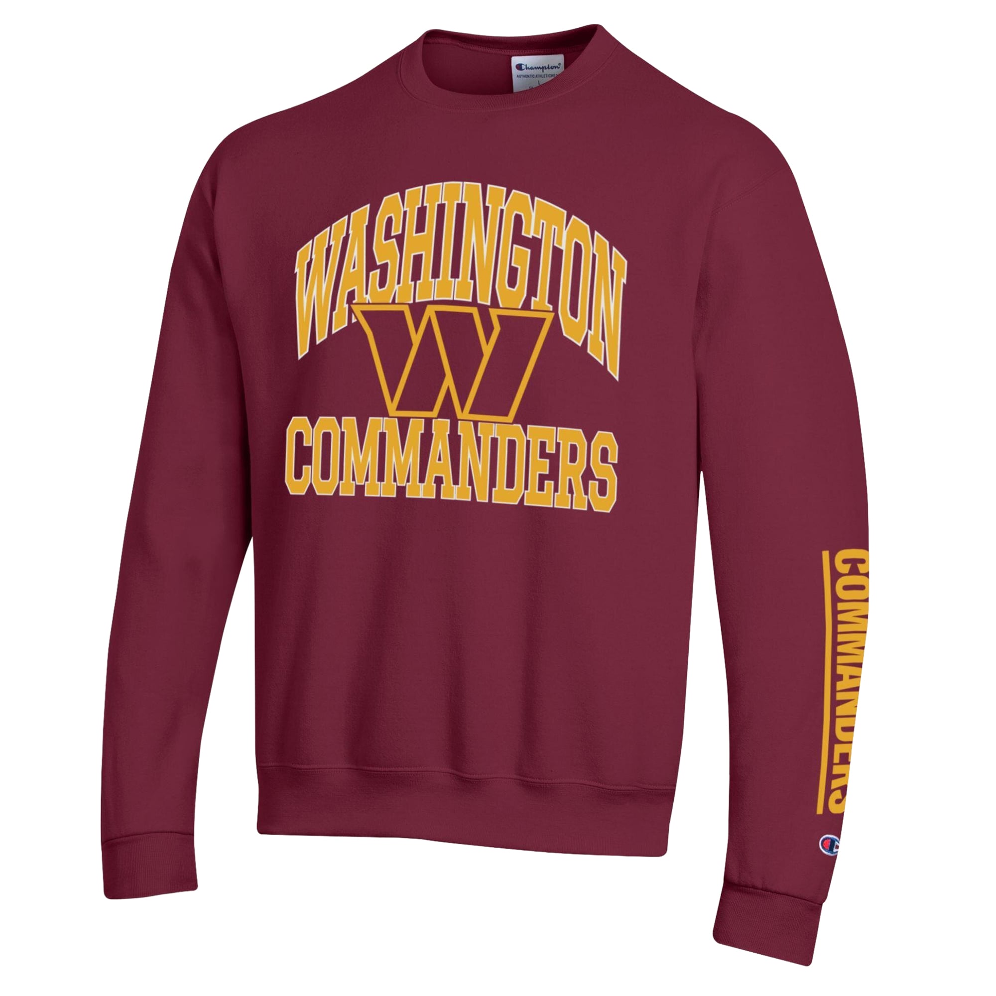 Sweat-shirt en polaire Powerblend bordeaux Champion Washington Commanders pour homme