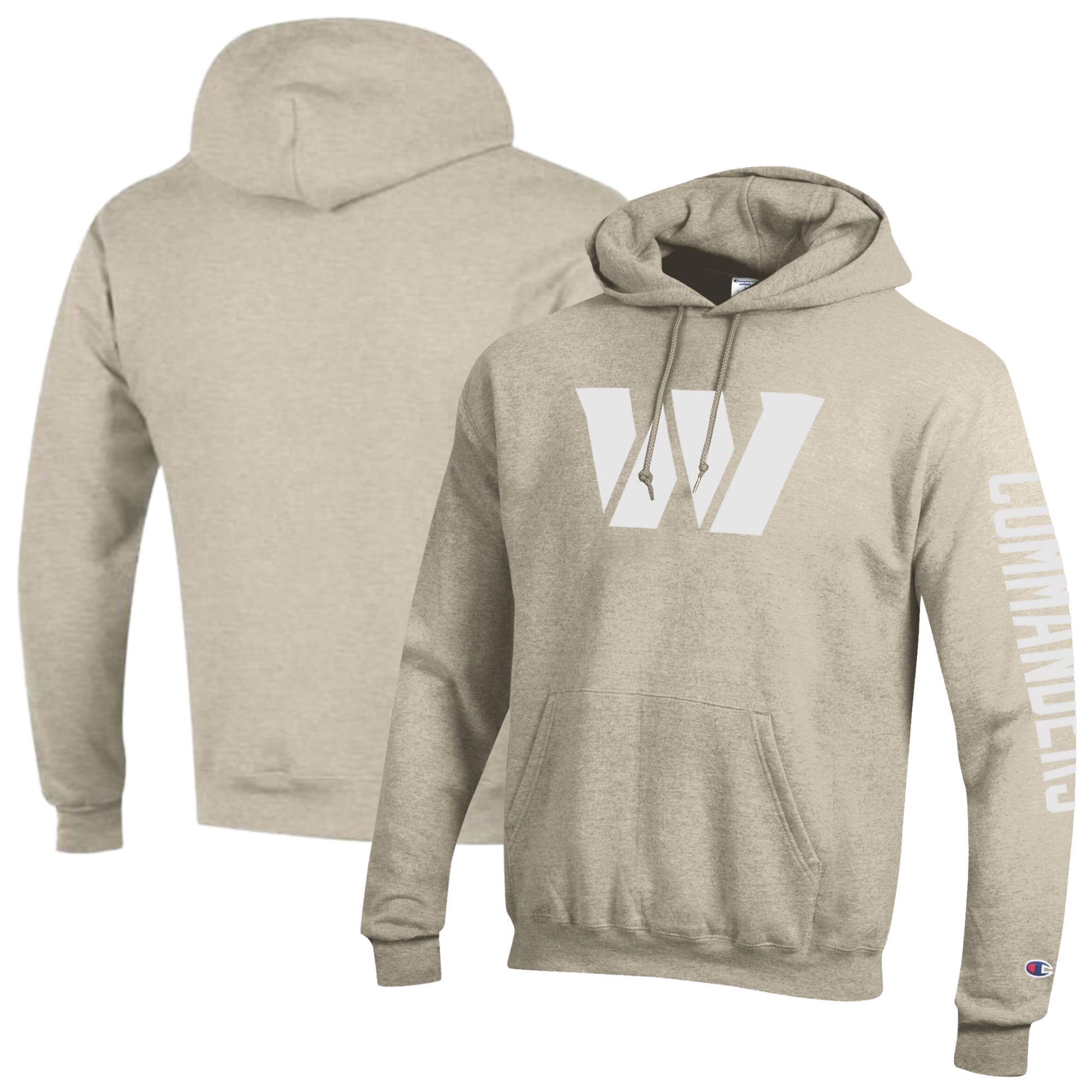 Sweat à capuche Champion Powerblend couleur avoine pour homme