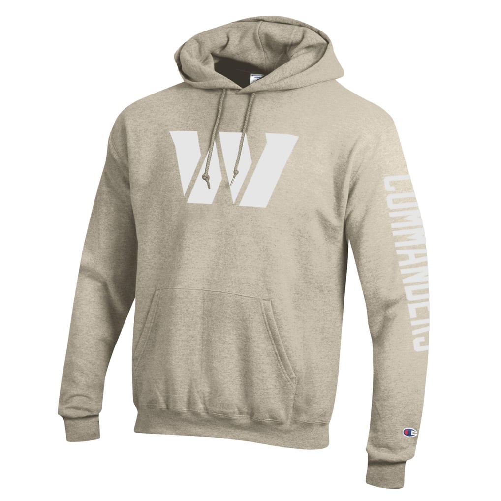 Washington Commanders Champion Powerblend Hoodie - Oatmeal