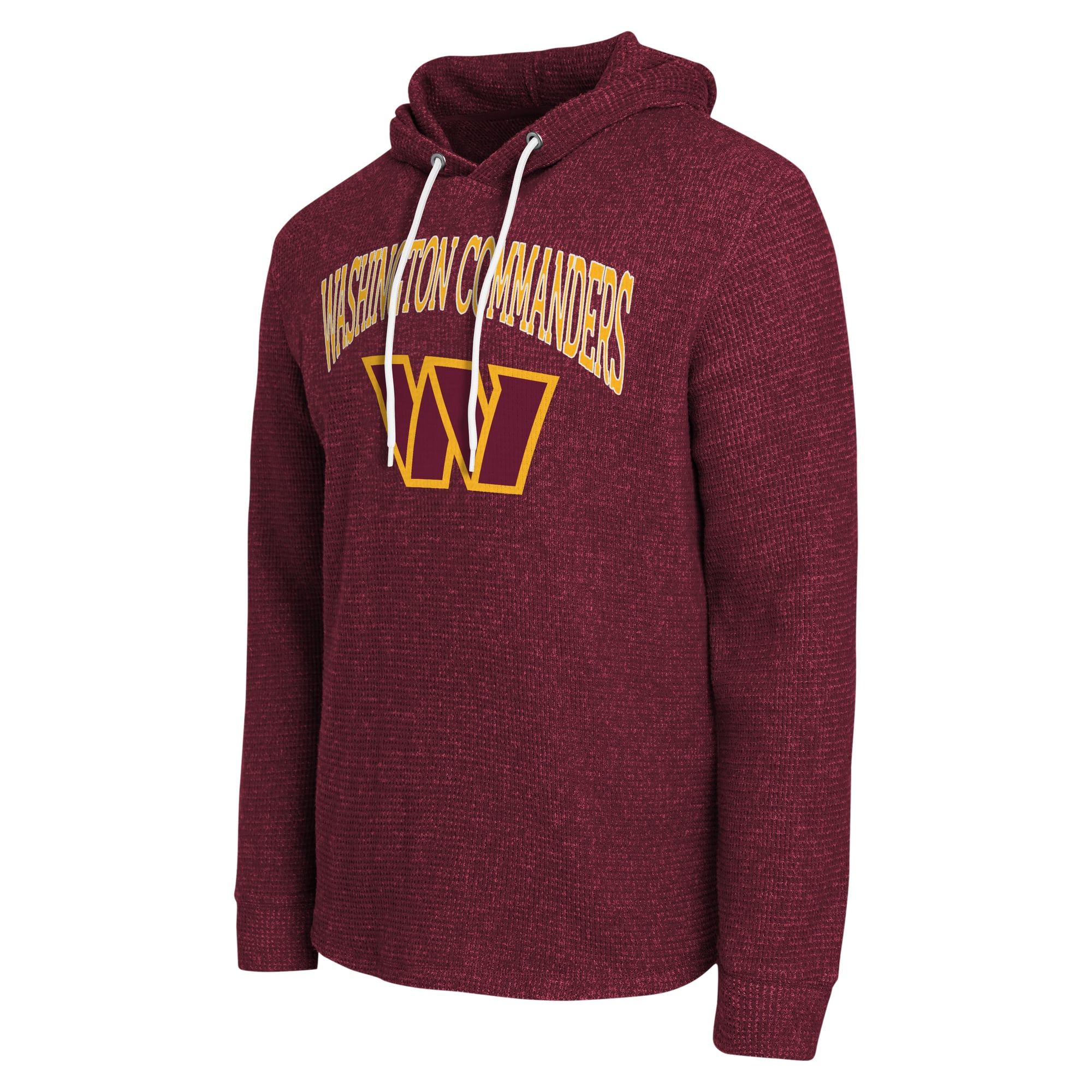 Collection Darius Rucker pour homme par Fanatics T-shirt à manches longues en maille gaufrée bordeaux Washington Commanders