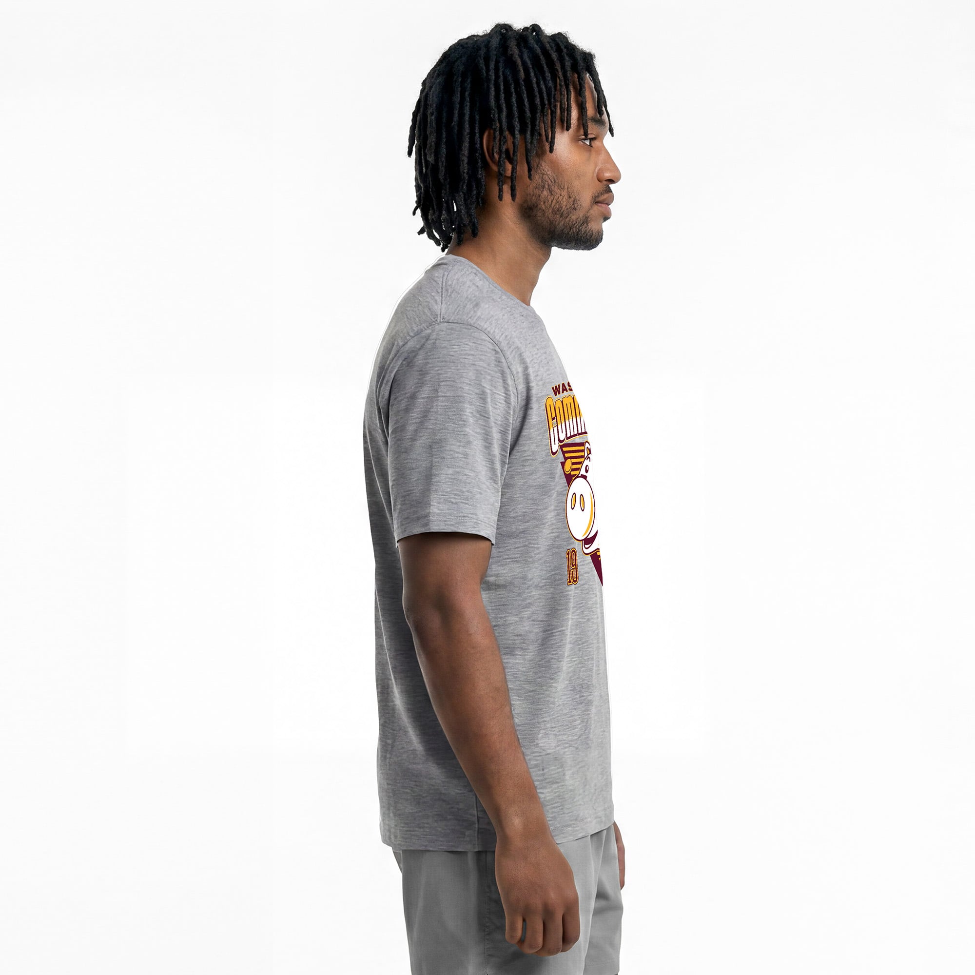 T-shirt homme Disney x Champion gris Washington Commanders Hamm All-Star