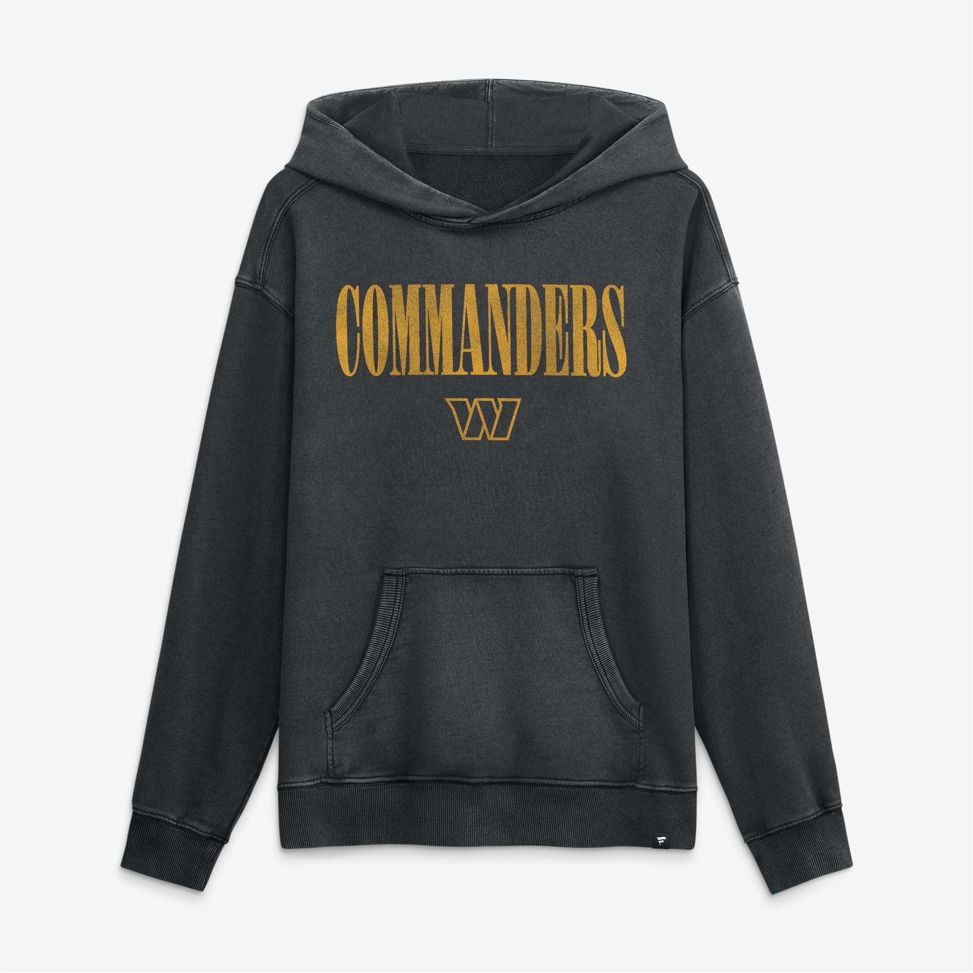 Men's Fanatics Black Washington Commanders Relaxed Intense Rivalry French Terry Hoodie
