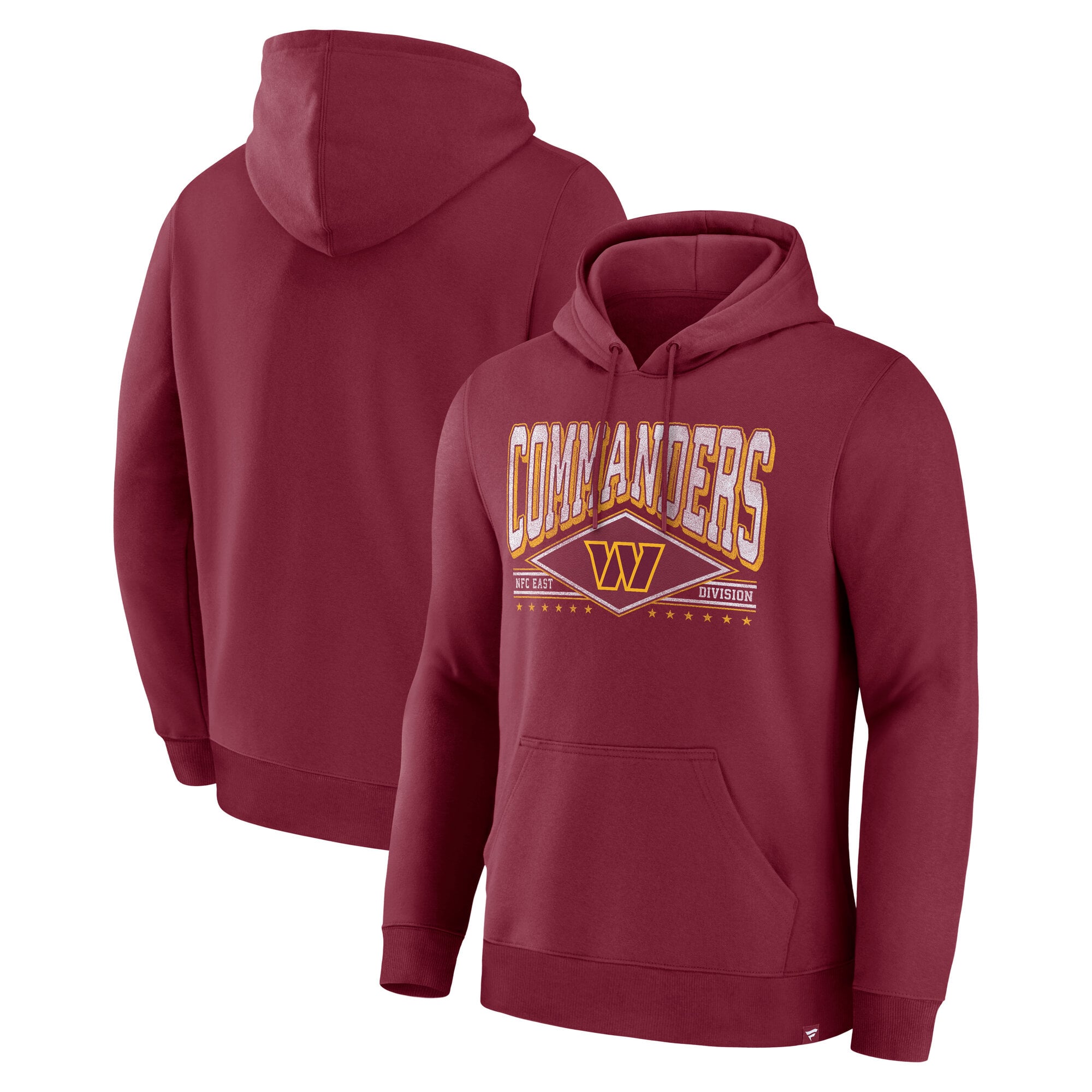 Men's Fanatics Burgundy Washington Commanders Delay Of The Game Legacy Fleece Hoodie