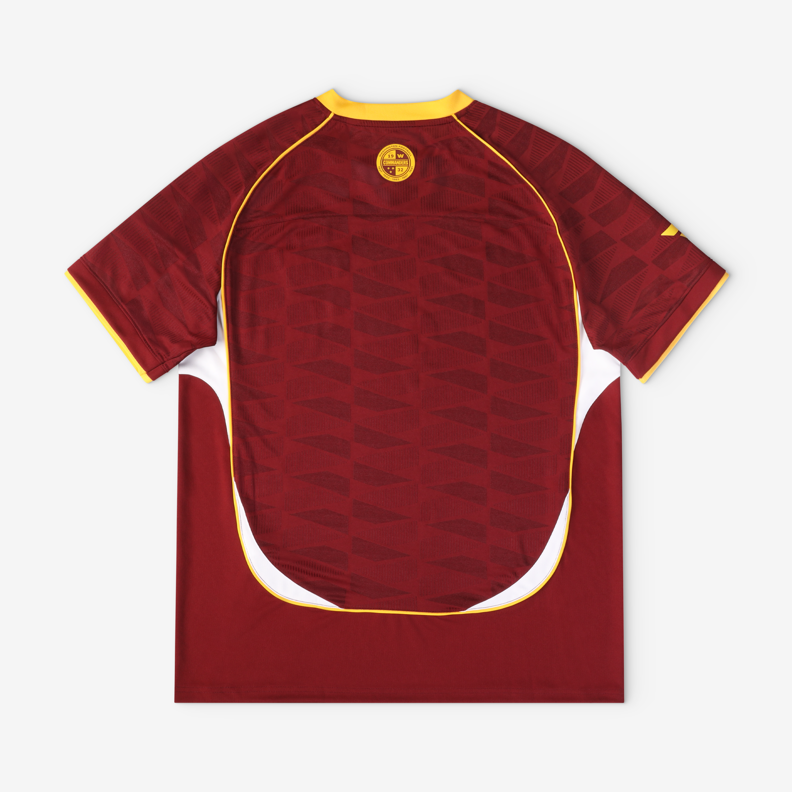 Men's Fanatics Burgundy Washington Commanders Football x Collared Fan Top