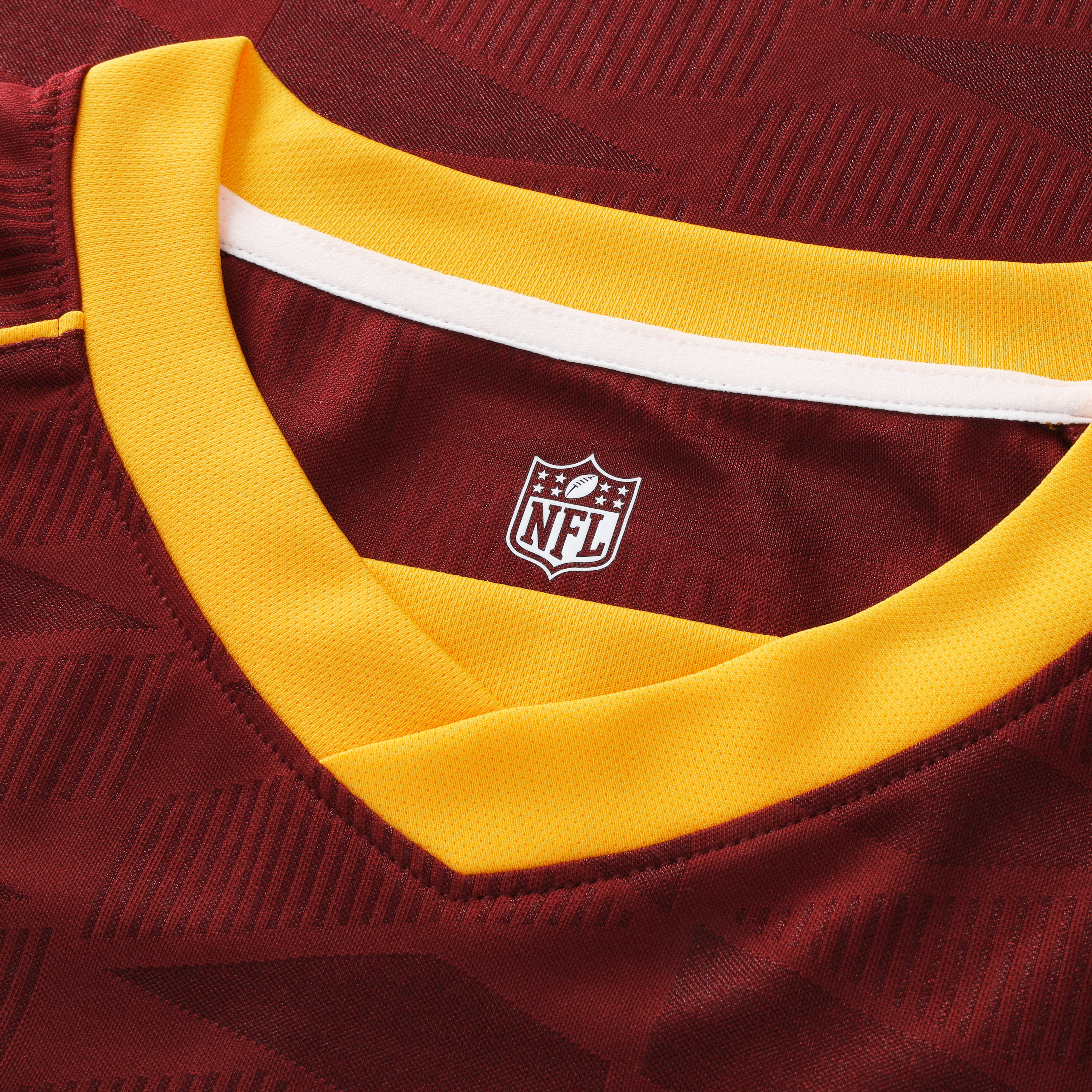 Men's Fanatics Burgundy Washington Commanders Football x Collared Fan Top