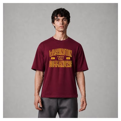Washington Commanders Levelwear Luxe Moment Stronghold Knit T-Shirt - Burgundy