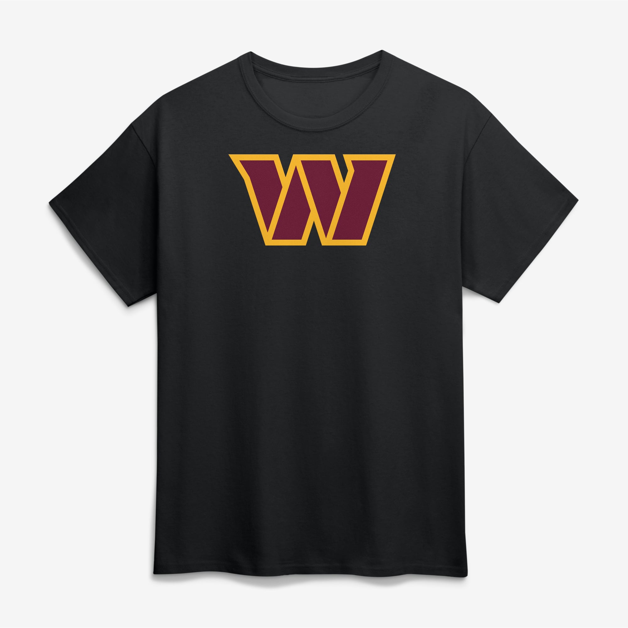 T-shirt homme bordeaux à logo principal des Washington Commanders