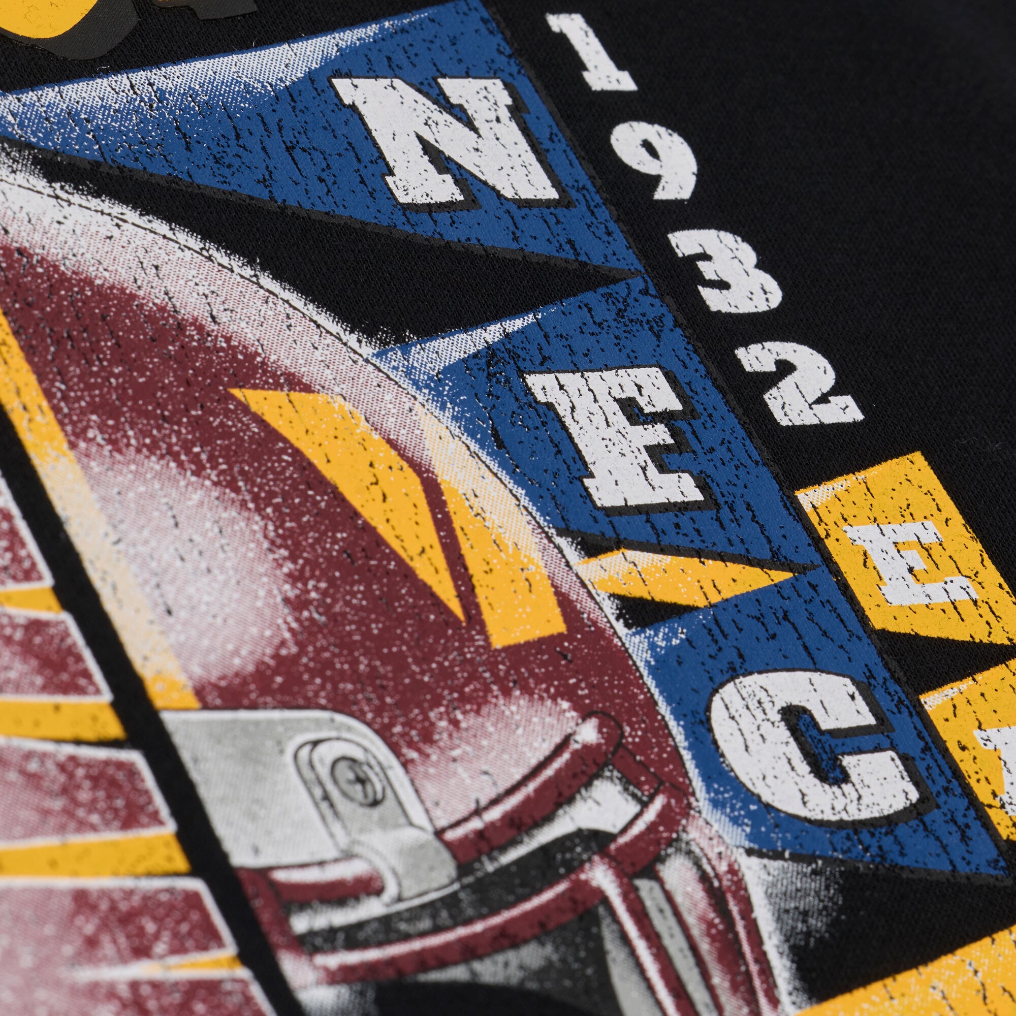 Sweat à capuche en polaire graphique noir Mitchell & Ness Washington Commanders Core Essentials Street pour homme