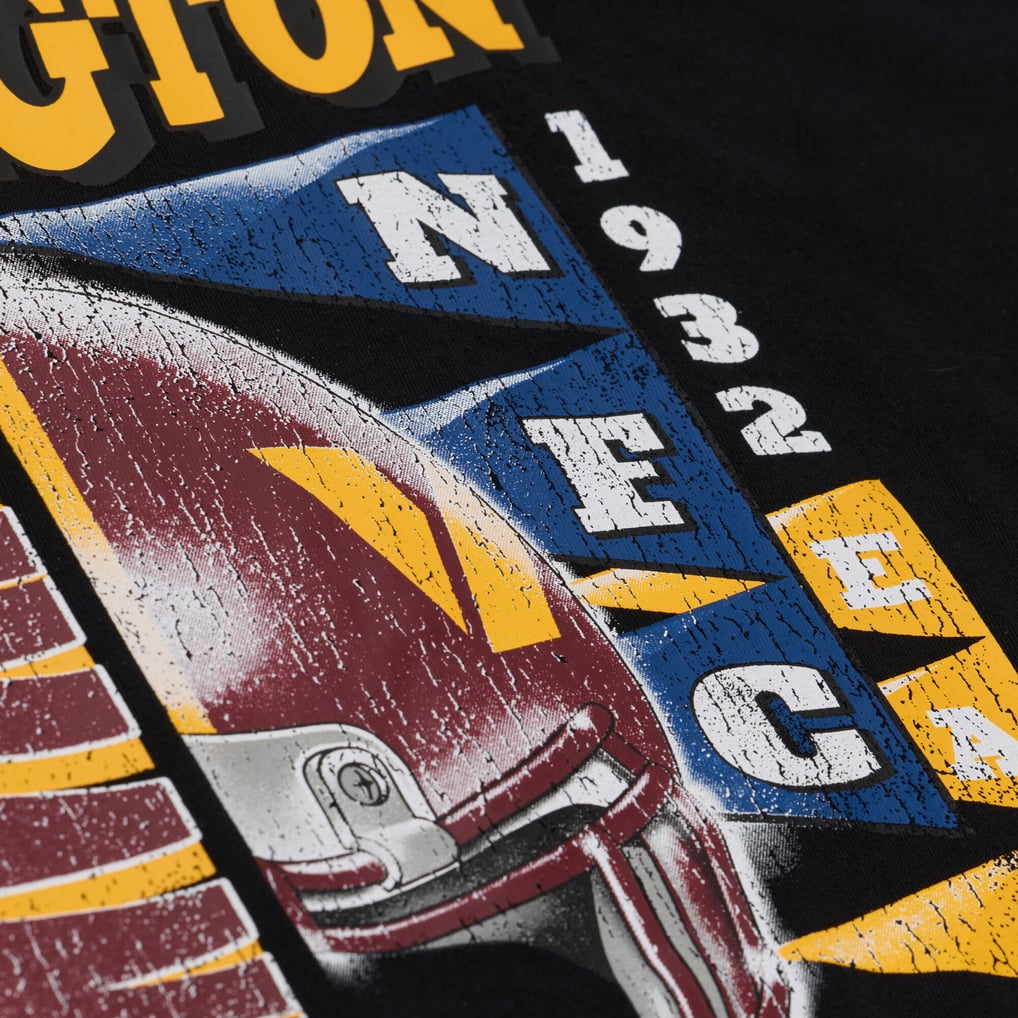 Men's Mitchell & Ness Black Washington Commanders Core Essentials Street Graphic T-Shirt