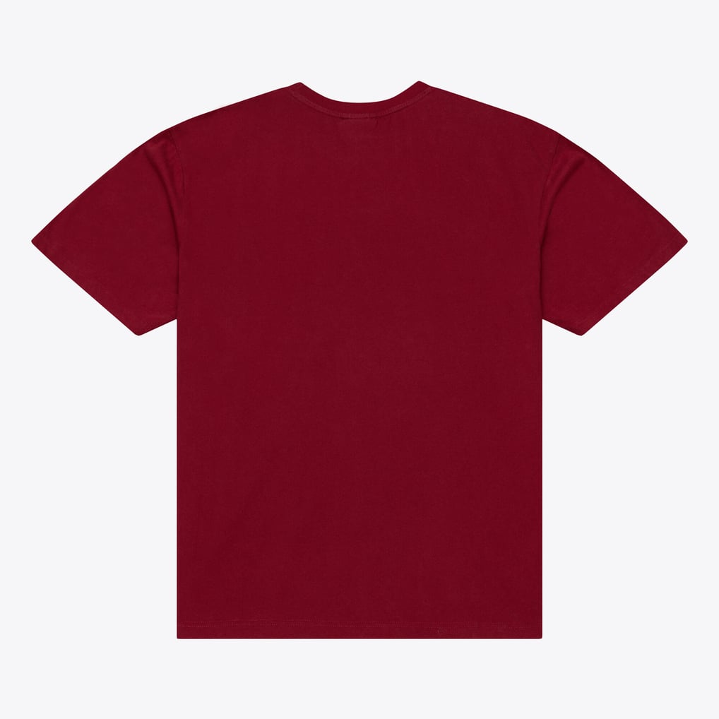 Men's Mitchell & Ness Burgundy Washington Commanders Core Essentials Micro Logo T-Shirt