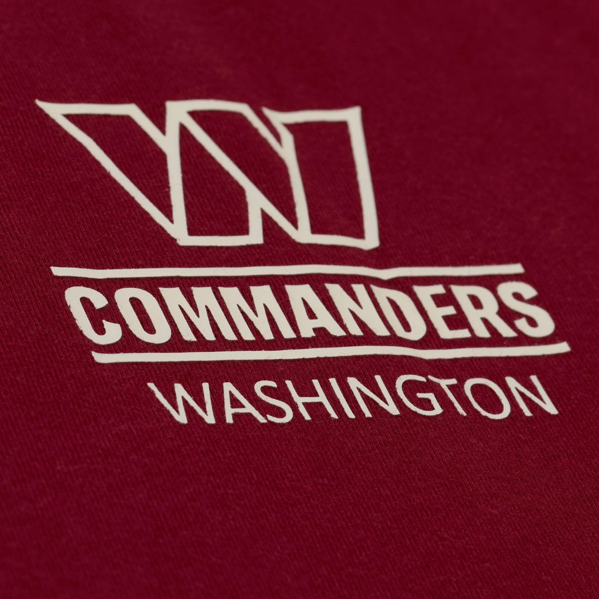 Men's Mitchell & Ness Black Washington Commanders Core Essentials Micro Logo T-Shirt