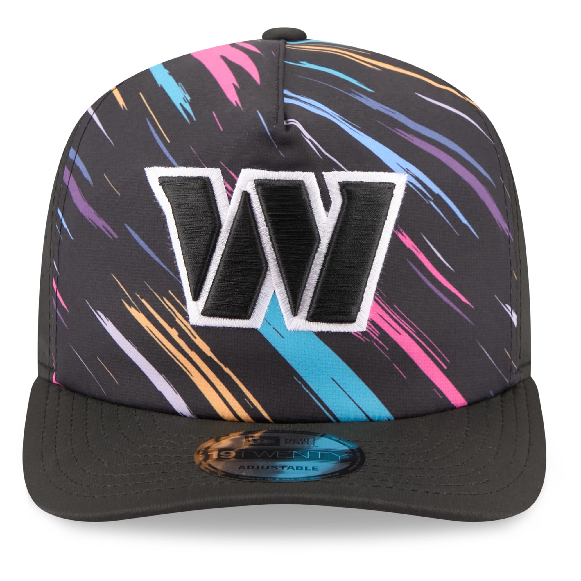 Men's New Era Black Washington Commanders 2026 NFL Crucial Catch 19TWENTY Adjustable Hat
