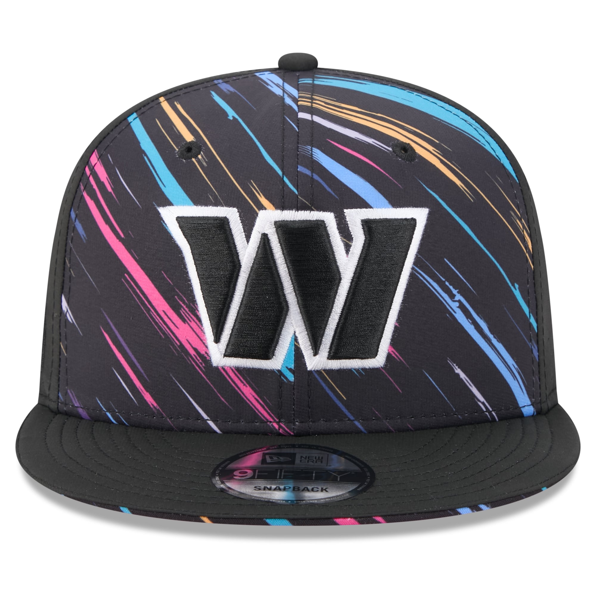 Men's New Era Black Washington Commanders 2026 NFL Crucial Catch 9FIFTY Snapback Hat