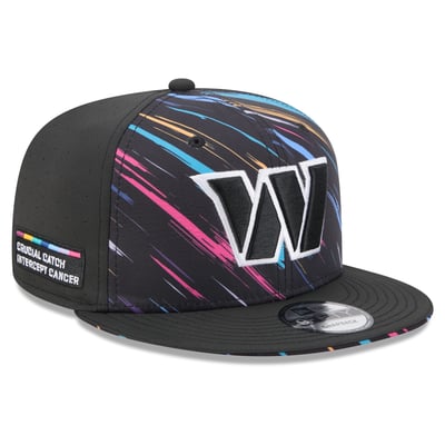Washington Commanders New Era 2026 NFL Crucial Catch 9FIFTY Snapback Hat - Black