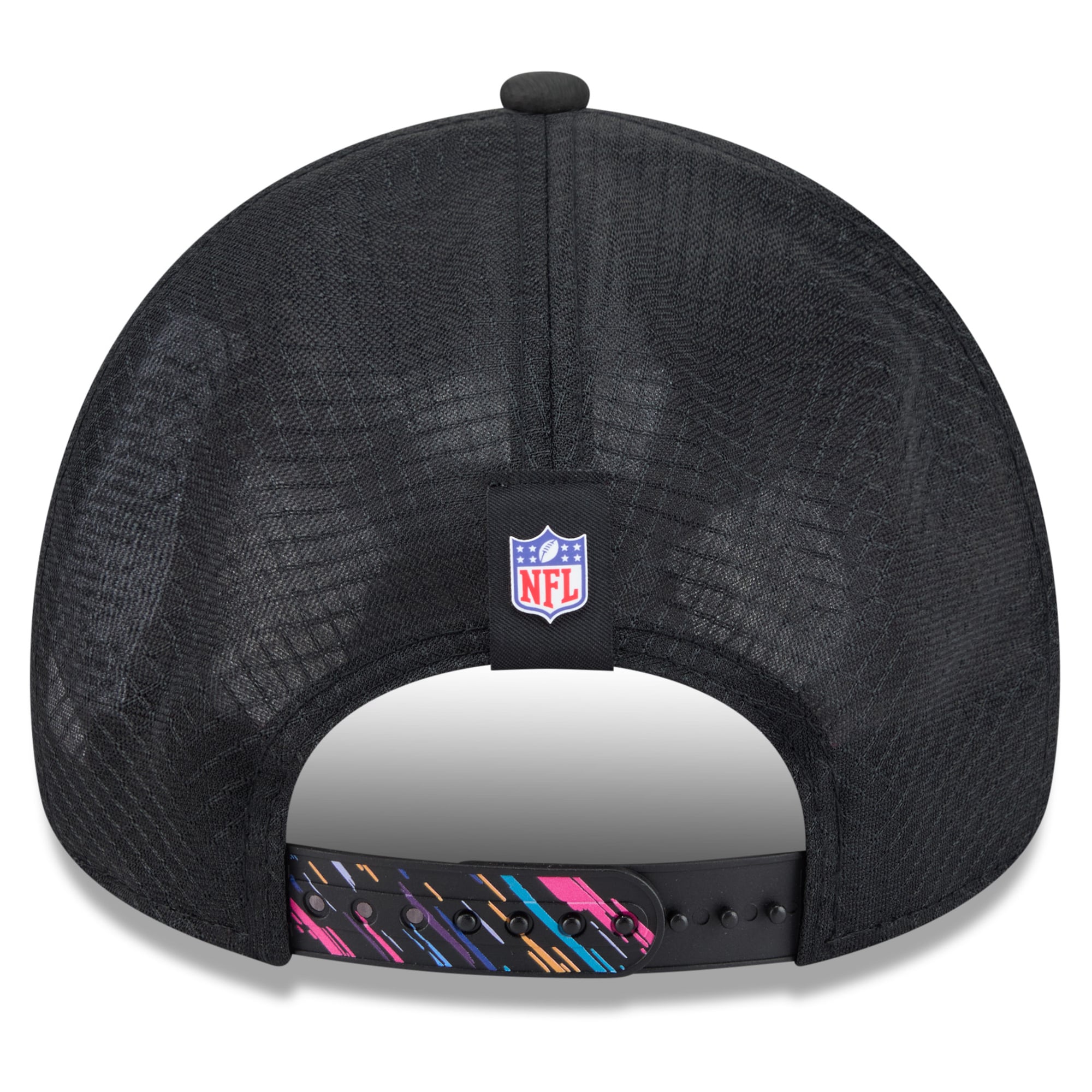 Men's New Era Black Washington Commanders 2026 NFL Crucial Catch 9FORTY Apex Adjustable Hat