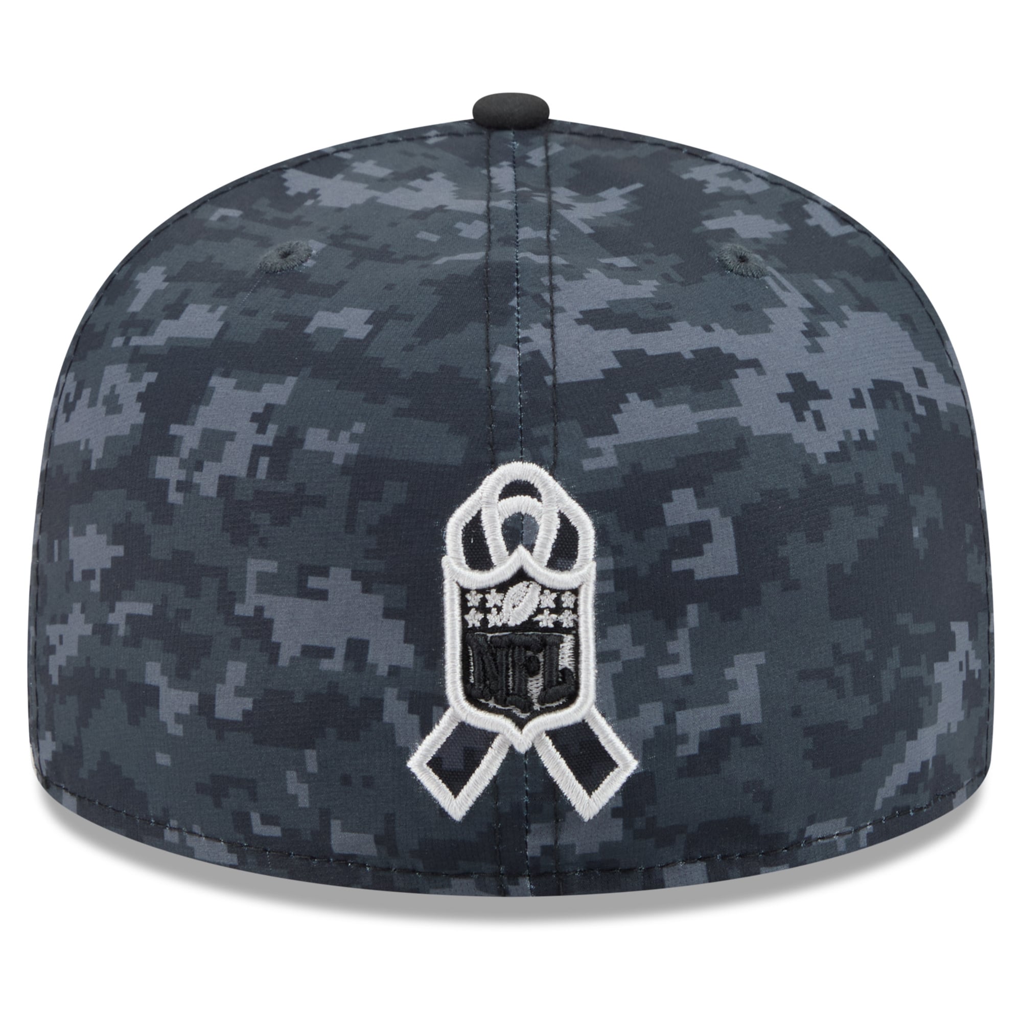 Casquette ajustée New Era noire Washington Commanders 2026 Salute To Service 59FIFTY pour homme