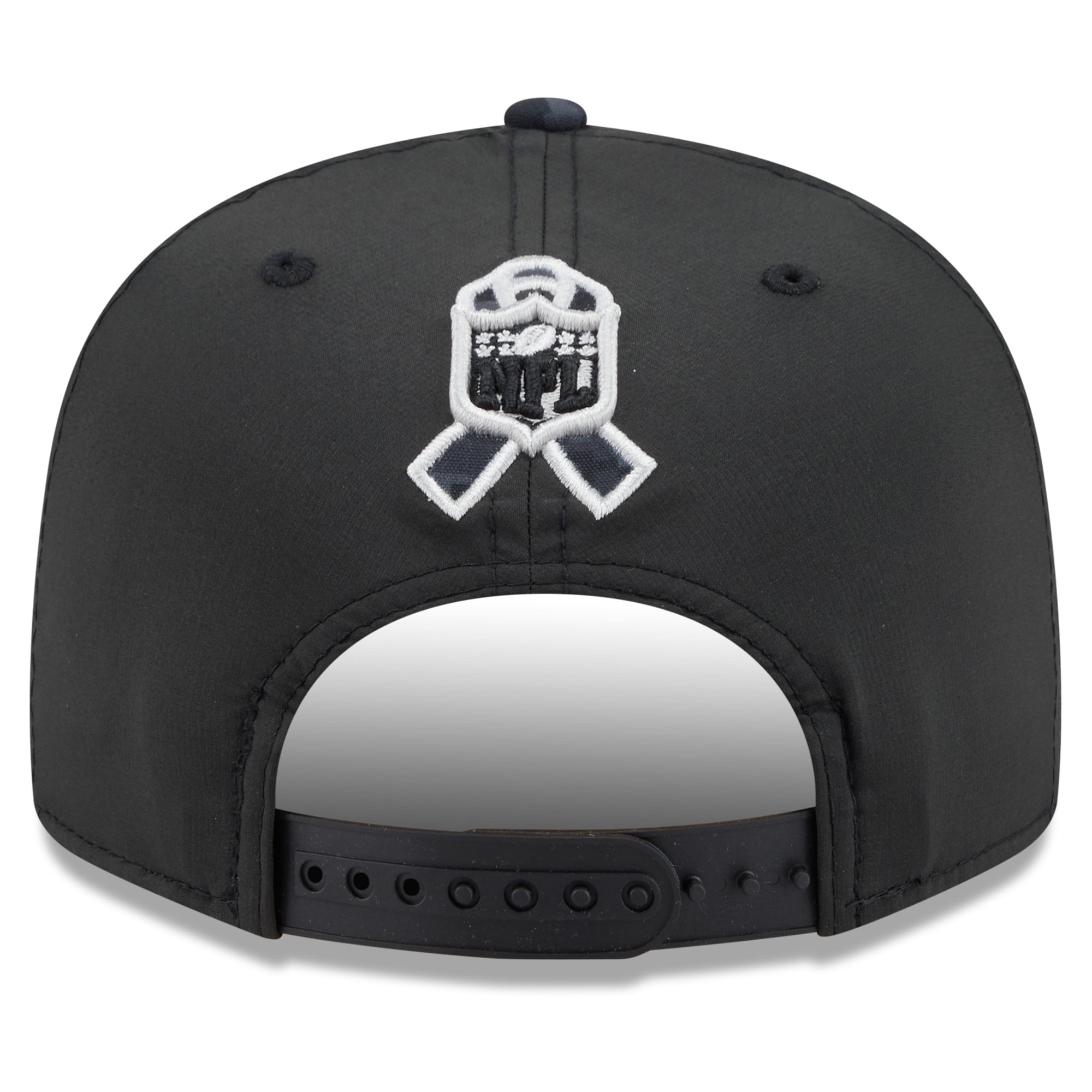 Casquette snapback New Era noire Washington Commanders 2026 Salute To Service 9FIFTY pour homme