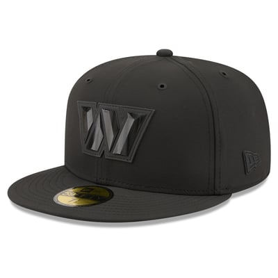 Washington Commanders New Era 2026 Sideline 59FIFTY Fitted Hat - Black