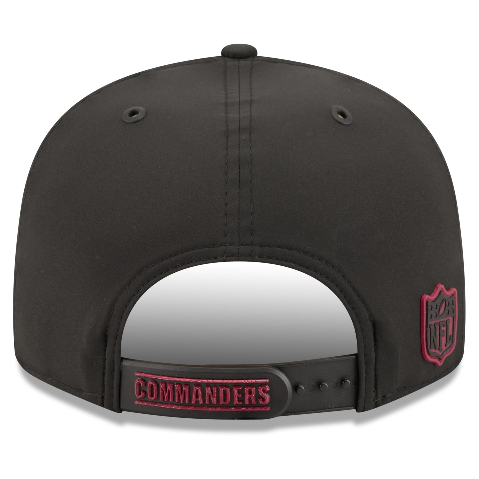 Casquette snapback New Era bordeaux Washington Commanders 2026 Sideline 9FIFTY pour homme