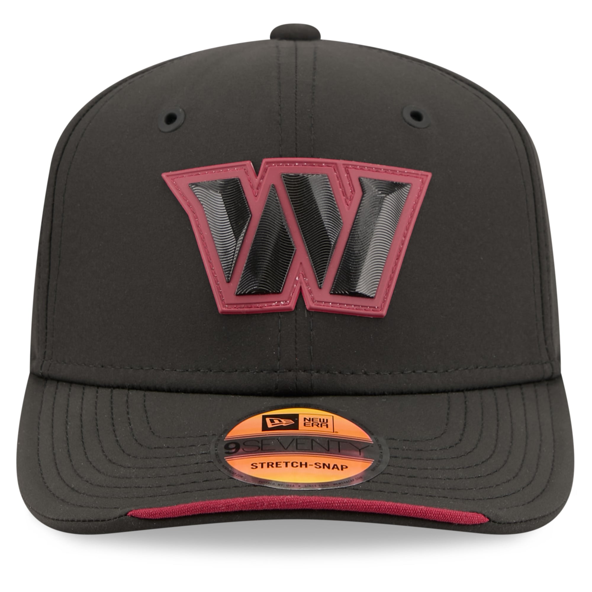 Casquette ajustable New Era Washington Commanders 2026 Sideline 9SEVENTY bordeaux pour homme